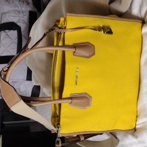 Michael Kors Mercer Yellow Bag